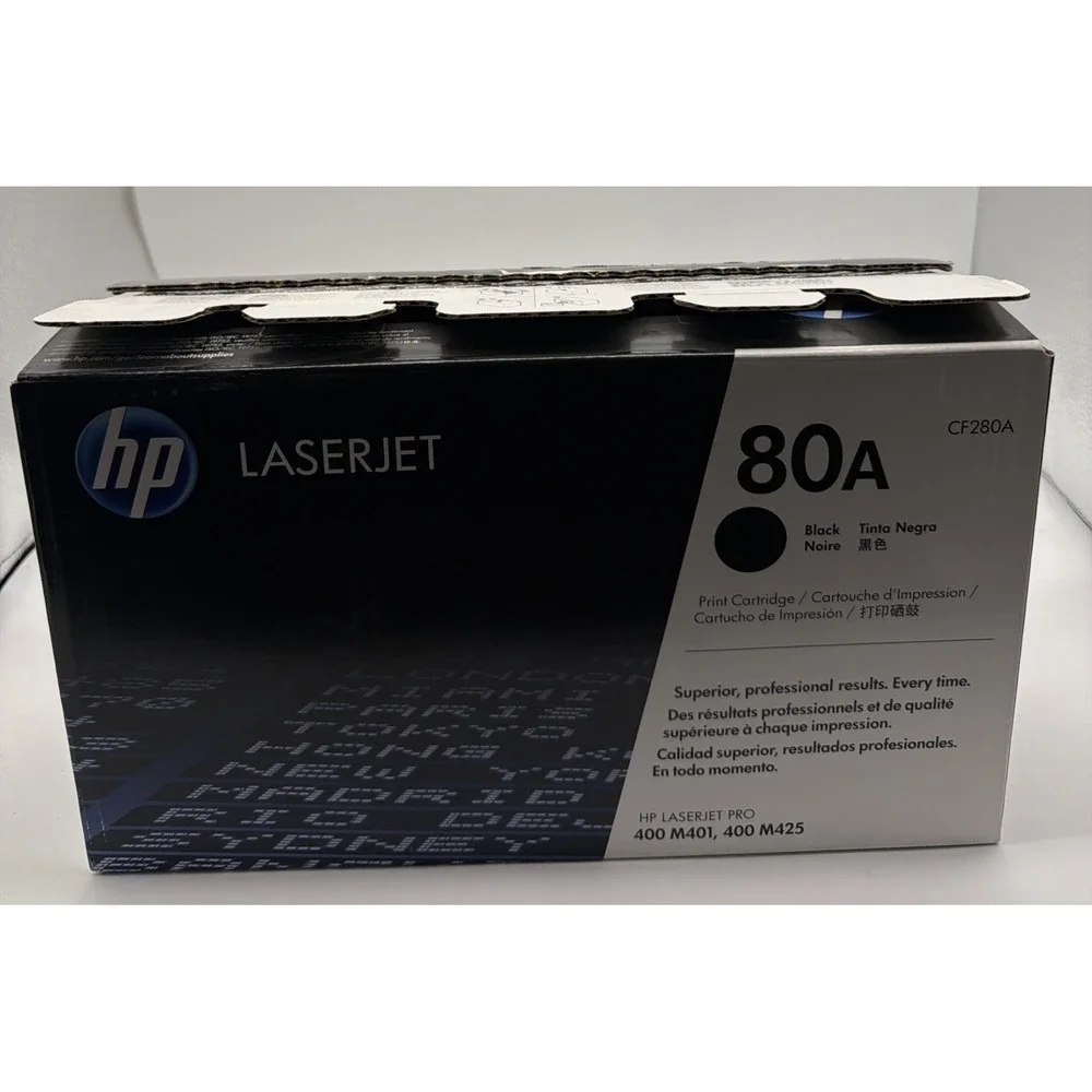 HP Hewlett Packard HP Laserjet 80A Black CF280A Pro 400 M401, 400 M425